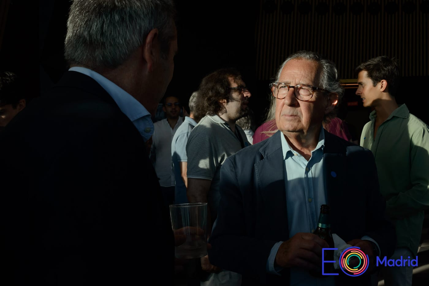 Miembro de EO Madrid conversando en una edición anterior